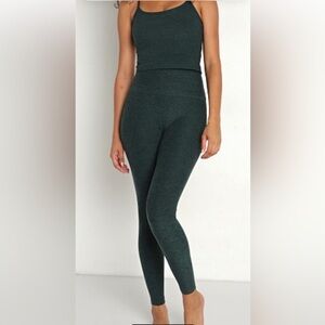 Beyond Yoga Dark Green Leggings
